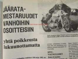 MP 1 lehti 1982 nr 4 -Moottoripyörälehti, katso sisältö kuvista tarkemmin.