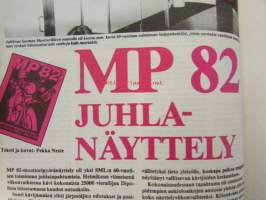 MP 1 lehti 1982 nr 4 -Moottoripyörälehti, katso sisältö kuvista tarkemmin.