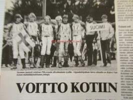 MP 1 lehti 1982 nr 15 -Moottoripyörälehti, katso sisältö kuvista tarkemmin.