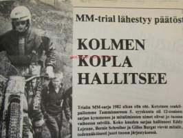 MP 1 lehti 1982 nr 15 -Moottoripyörälehti, katso sisältö kuvista tarkemmin.