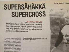 MP 1 lehti 1982 nr 18 -Moottoripyörälehti, katso sisältö kuvista tarkemmin.