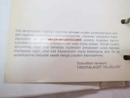 Tanskasta - tanskalaiset viljelijät... laaja esittelykansio huonekasvivalikoimista