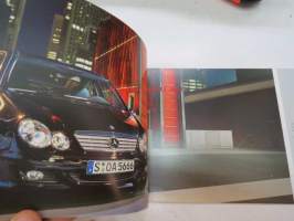 Mercedes-Benz - C-sarjan Sportcoupét -myyntiesite -brochure