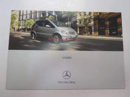 Mercedes-Benz - A-sarja -myyntiesite -brochure