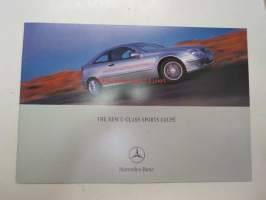 Mercedes-Benz - The new C-class Sort Coupé -myyntiesite -brochure