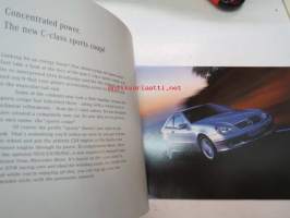 Mercedes-Benz - The new C-class Sort Coupé -myyntiesite -brochure