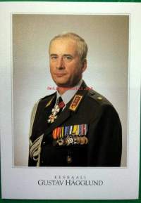 Kenraali Gustav Hägglund- postikortti (kulkematon)