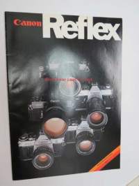 Canon Reflex kamerasarja 1977 -myyntiesite