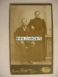 Ossian Berggren Turku/Åbo -visiittikorttivalokuva