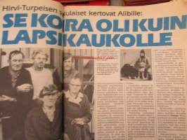 Alibi 1982 nr 12 -sis. mm; Sirpa Joronen, Christina Backman, katso sisältö kuvista tarkemmin.