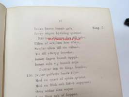 Kalevala. Efter andra original-upplagan öfversatt af K. Collan I-II (&quot;Uuden Kalevalan&quot; ruotsinkielinen painos ilmestynyt 1864-68)