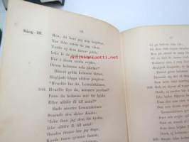 Kalevala. Efter andra original-upplagan öfversatt af K. Collan I-II (&quot;Uuden Kalevalan&quot; ruotsinkielinen painos ilmestynyt 1864-68)