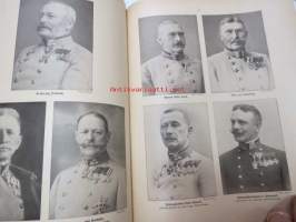 Kriegs Album. 22., 23., 24., 25., 26. Sonderheft der &quot;Woche&quot; - 5 kpl Woche-lehden I Maailmansodan kuva-albumeja sodan alusta vuoden 1916 loppuun - kaikki viisi