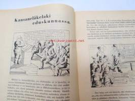 Politiikkaa piirtämällä 1937 Huhtikuun 2 numero - Näytenumero Nr 2 -harvinainen kantaaottava julkaisu