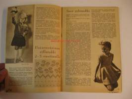 Kodin Pukimet 1953 nr 5, lukunuttu, Mary Olki:joululahjakintaat