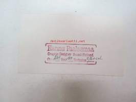 Ex Libris Pim Zwiers (Hannu Paalasmaa) -kirjanomistajamerkki