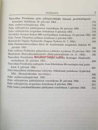 Paasikiven linja  I - Puheita vuosilta 1944-1956  -  II - Juho Kusti Paasikiven puheita ja esitelmiä vuosilta 1923-1942