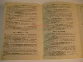 WSOY:n  tietokirjojen alennusmyynti 1938
