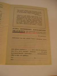 WSOY:n  tietokirjojen alennusmyynti 1938