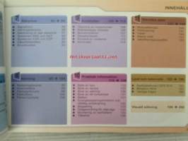 Peugeot 307 -Instruktionsbok