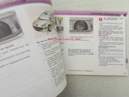 Peugeot 307 -Instruktionsbok