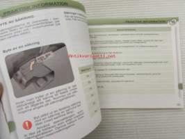 Peugeot 407 -Instruktionsbok