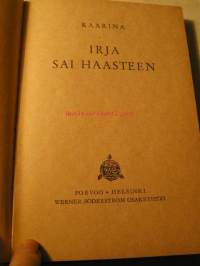 Irja sai haasteen