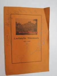 Lauttakylän yhteiskoulu 1931-1932 vuosikertomus