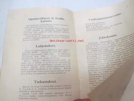 Lauttakylän yhteiskoulu 1931-1932 vuosikertomus