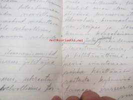 Lottien piirikurssilla Vammalassa 8.7.-18.7.1941, Salme Punovuori -kurssimuistiinpanot