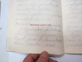 Lottien piirikurssilla Vammalassa 8.7.-18.7.1941, Salme Punovuori -kurssimuistiinpanot