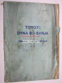 Toyota Dyna BU-sarja -omistajan käsikirja