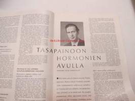 Eevan kauneus  1964 nr 9 syyskuu, sis. mm. seur. artikkelit / kuvat / mainokset; Mystillinen ja romanttinen on syksyn ehostus, Suomalaisten tuttu Skodsborg, Koeta