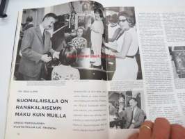 Eevan kauneus  1964 nr 9 syyskuu, sis. mm. seur. artikkelit / kuvat / mainokset; Mystillinen ja romanttinen on syksyn ehostus, Suomalaisten tuttu Skodsborg, Koeta