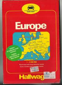 Europe 1983 - kartta