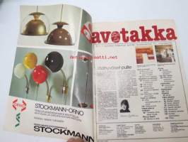 Avotakka 1976 nr 9 syyskuu, sis. mm. seur. artikkelit / kuvat / mainokset; Sisusta vanhalla, 65 kulmasohvaa, Procopé perhe viihtyy Porkkalassa (kansikuva +