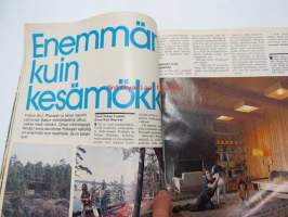 Avotakka 1976 nr 9 syyskuu, sis. mm. seur. artikkelit / kuvat / mainokset; Sisusta vanhalla, 65 kulmasohvaa, Procopé perhe viihtyy Porkkalassa (kansikuva +