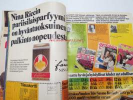 Avotakka 1976 nr 9 syyskuu, sis. mm. seur. artikkelit / kuvat / mainokset; Sisusta vanhalla, 65 kulmasohvaa, Procopé perhe viihtyy Porkkalassa (kansikuva +