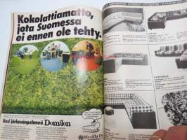 Avotakka 1976 nr 9 syyskuu, sis. mm. seur. artikkelit / kuvat / mainokset; Sisusta vanhalla, 65 kulmasohvaa, Procopé perhe viihtyy Porkkalassa (kansikuva +