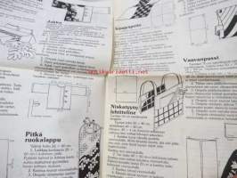 Tampella antaa ideoita - ompeluideoita -mainoslehti v. 1976
