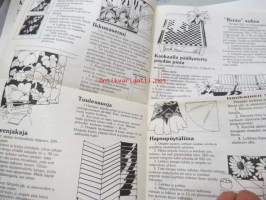 Tampella antaa ideoita - ompeluideoita -mainoslehti v. 1976