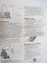 Tampella antaa ideoita - ompeluideoita -mainoslehti v. 1976