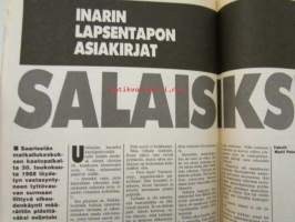 Alibi 1988 nr 9, sis. mm. artikkelit / kuvat / mainokset; Juha Valjakkala, Marita Routalammi, Jorma Törmä, Kari Nyström, Tauno Kuosmanen, Reijo Hammar, katso