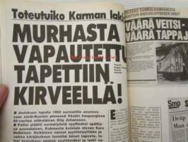 Alibi 1988 nr 9, sis. mm. artikkelit / kuvat / mainokset; Juha Valjakkala, Marita Routalammi, Jorma Törmä, Kari Nyström, Tauno Kuosmanen, Reijo Hammar, katso