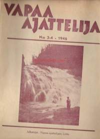 Vapaa Ajattelija 1946 nr 3-4