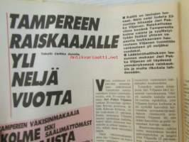 Alibi 1989 nr 5, sis. mm. artikkelit / kuvat / mainokset; Eeva Alariesto, Olof Palme, "Jammu" "Näätä", katso sisältö kuvista tarkemmin.