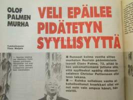 Alibi 1989 nr 5, sis. mm. artikkelit / kuvat / mainokset; Eeva Alariesto, Olof Palme, "Jammu" "Näätä", katso sisältö kuvista tarkemmin.