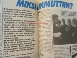Alibi 1989 nr 5, sis. mm. artikkelit / kuvat / mainokset; Eeva Alariesto, Olof Palme, "Jammu" "Näätä", katso sisältö kuvista tarkemmin.