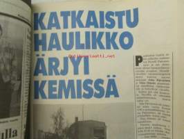 Alibi 1989 nr 5, sis. mm. artikkelit / kuvat / mainokset; Eeva Alariesto, Olof Palme, "Jammu" "Näätä", katso sisältö kuvista tarkemmin.
