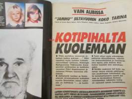 Alibi 1989 nr 5, sis. mm. artikkelit / kuvat / mainokset; Eeva Alariesto, Olof Palme, "Jammu" "Näätä", katso sisältö kuvista tarkemmin.